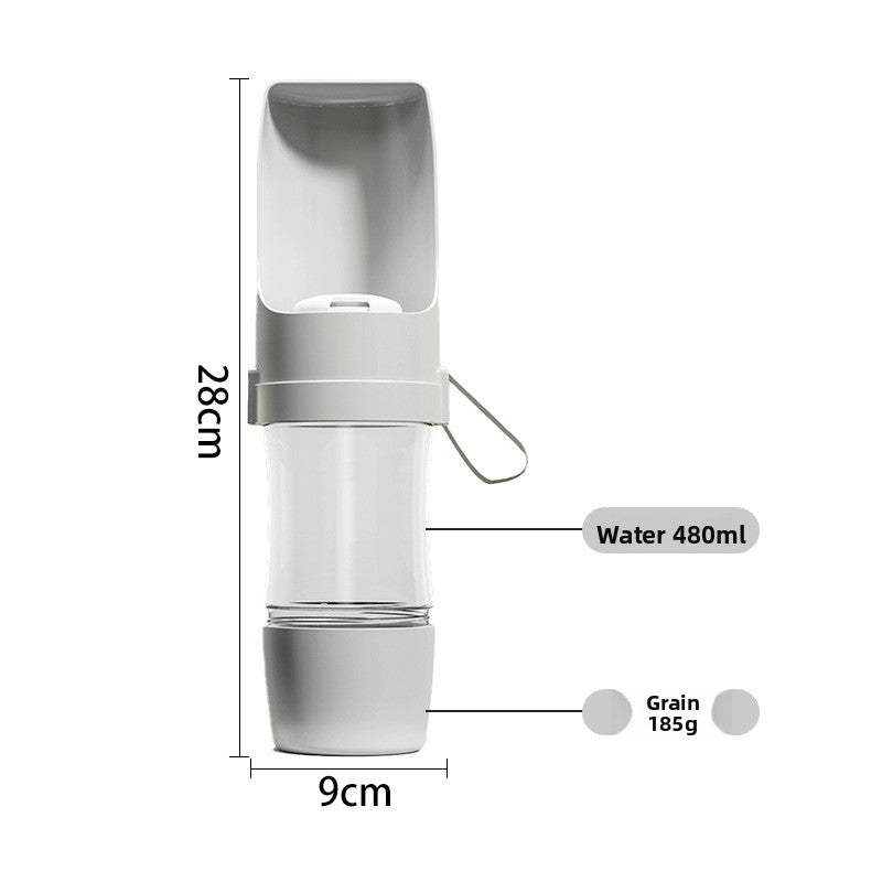 Portable Pet Water Feeder Outdoor Water Bottle for Dogs Cats