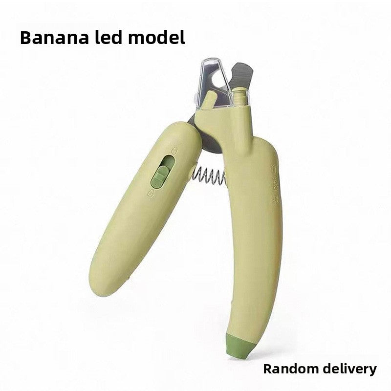 LED Pet Nail Clipper with Safety Guard