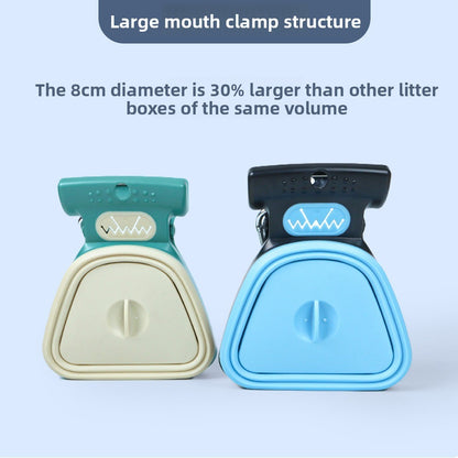 Portable Folding Pet Waste Scooper – Clean On the Go 🐾