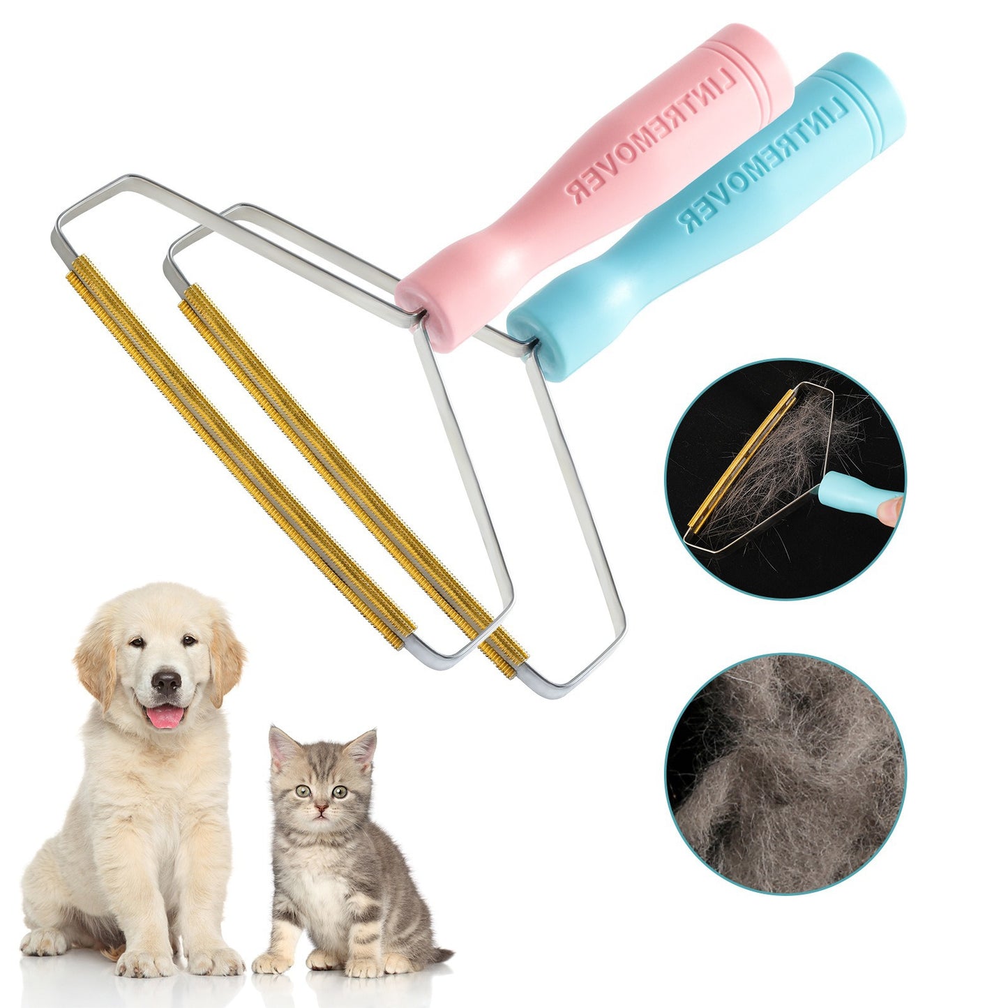 Pet Hair Remover for Fabrics and Carpets