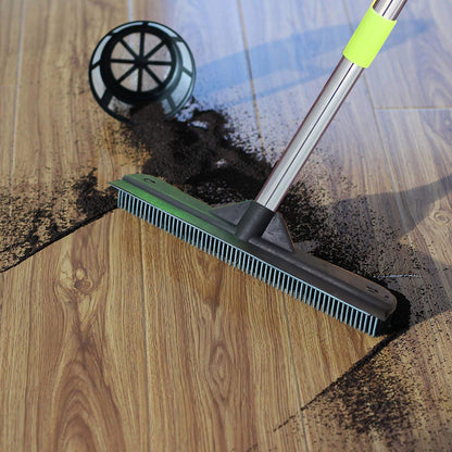 Rubber Pet Hair Removal Broom