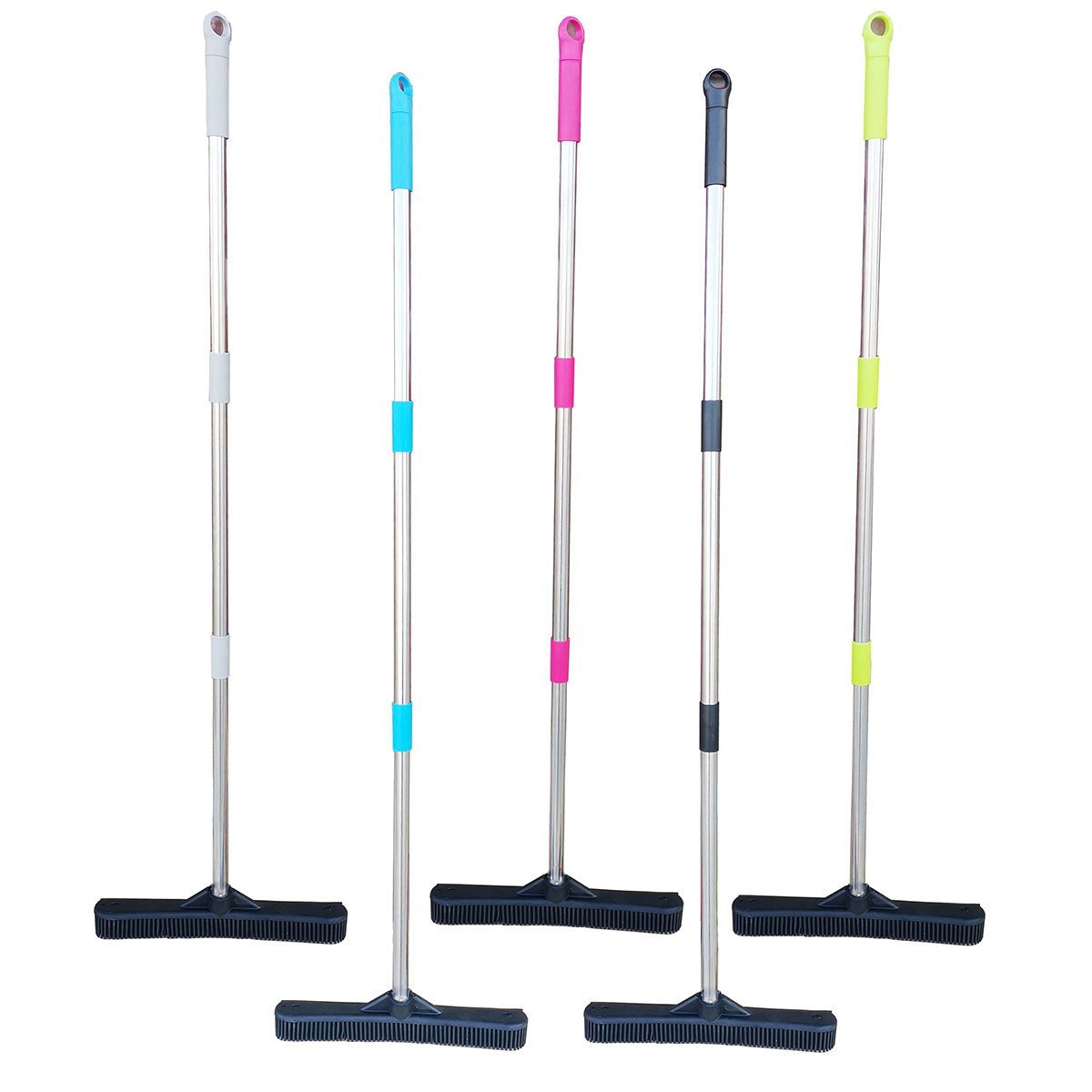 Rubber Pet Hair Removal Broom