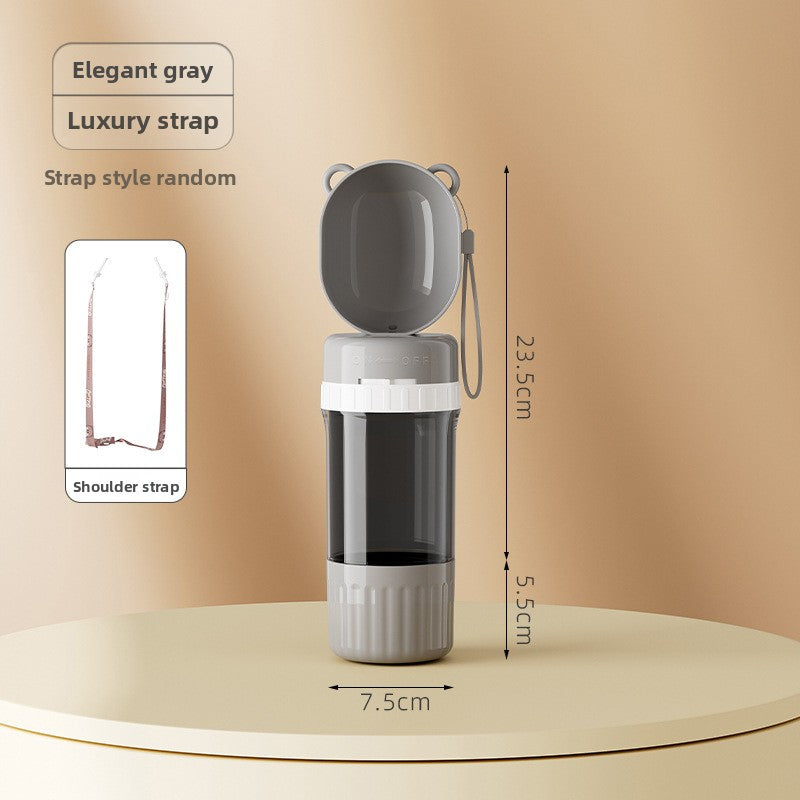 Portable Pet Water Feeder Outdoor Water Bottle for Dogs Cats
