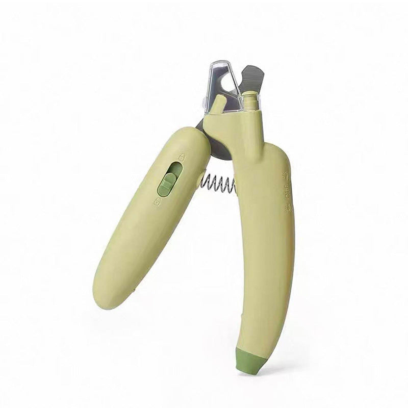 LED Pet Nail Clipper with Safety Guard