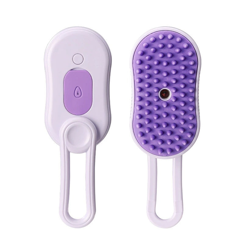 Electric Pet Grooming Comb with Spray Function – Gentle Grooming Made Easy 🐾