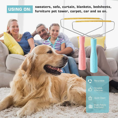 Pet Hair Remover for Fabrics and Carpets